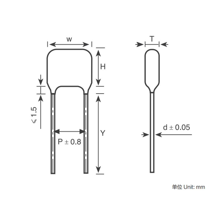 CBB81 series High-Voltage Metallized Polypropylene Film/Foil Capacitor