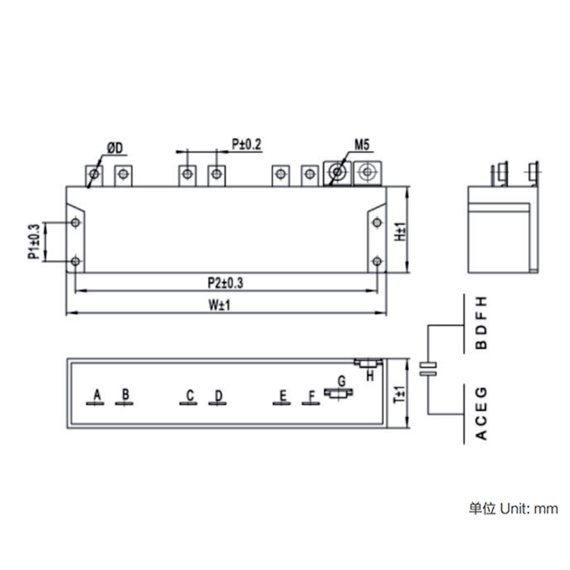 WDV series DC-Link Capacitor for EV