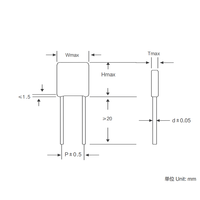 CBB11 inductive metallized foil polypropylene film capacitor