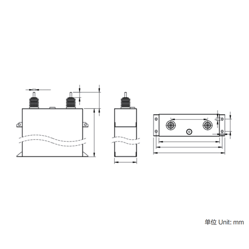 WPM series High Voltage Pulse Capacitor