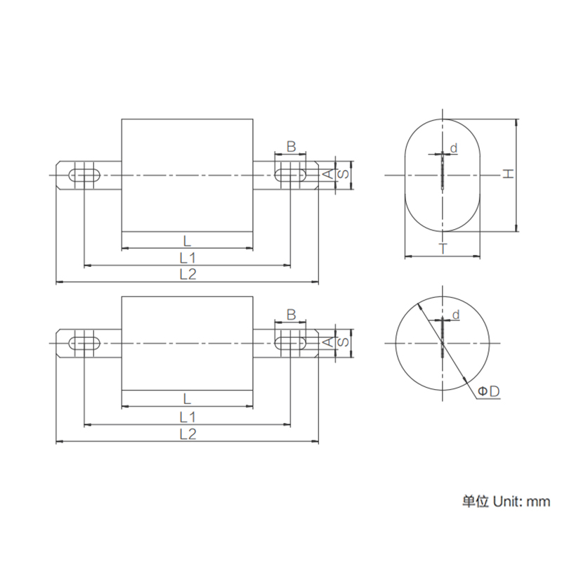 WSA Axial-Type IGBT Snubber Capacitor