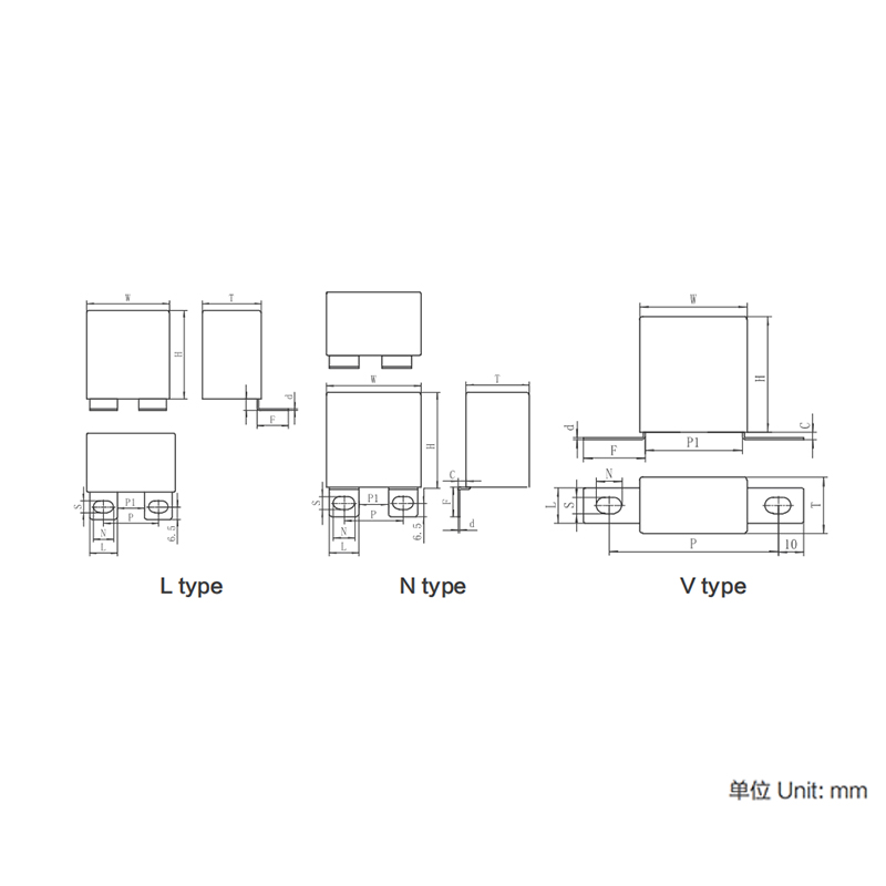 WSL series Snubber Capacitor for IGBT (Lug Terminals)